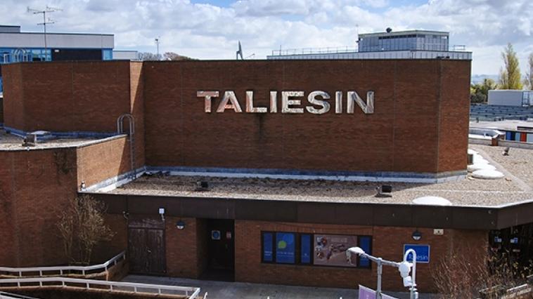 Exterior image of Taliesin Arts Centre