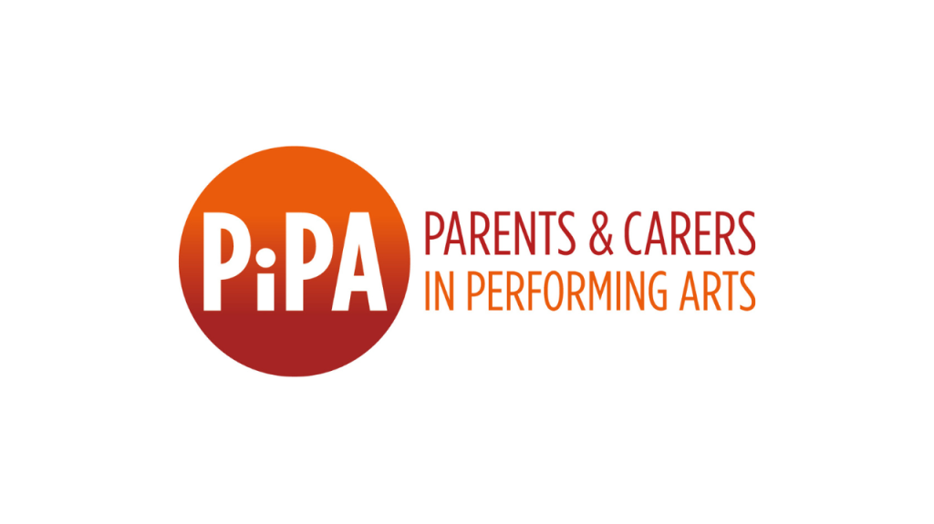 Parents and carers in performing arts logo